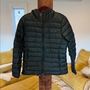 The North Face Hunter Green Puffer Jacket